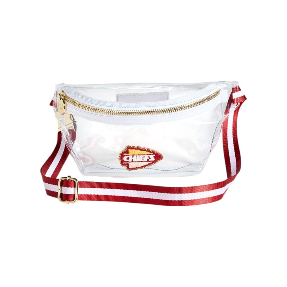 STONEY CLOVER LANE Kansas City Chiefs Clear Fanny Pack